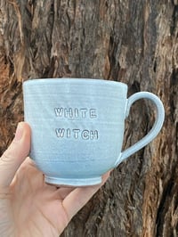 Image 1 of Debossed  WHITE WITCH Mug