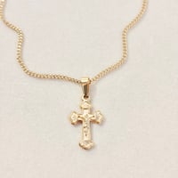 Image 1 of Small Crucifix Necklace