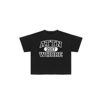 Varsity Logo Tee Black