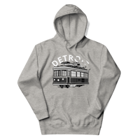 Image 2 of Detroit Streetcar Hooded Sweatshirt (5 colors)