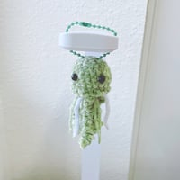 Image 6 of crochet jellyfish keychain (pick your color)