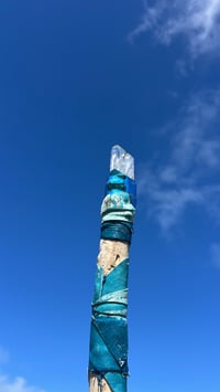 Image 2 of TURQUOISE TWIN- crystal wand