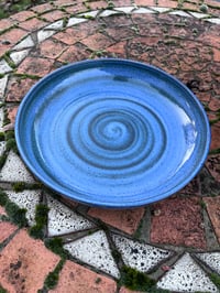 Image 1 of Blue swirl pasta dish