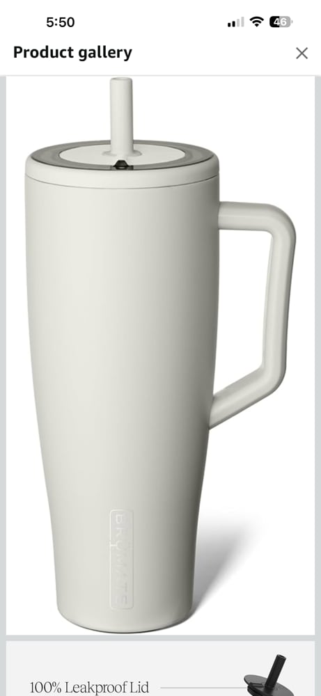 Image of 40oz brumate black lid