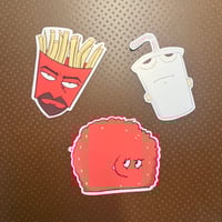 Image 1 of aqua teen hunger force - stickers