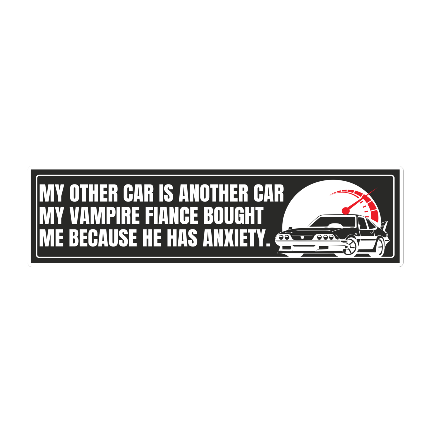 2cars Bumper Sticker