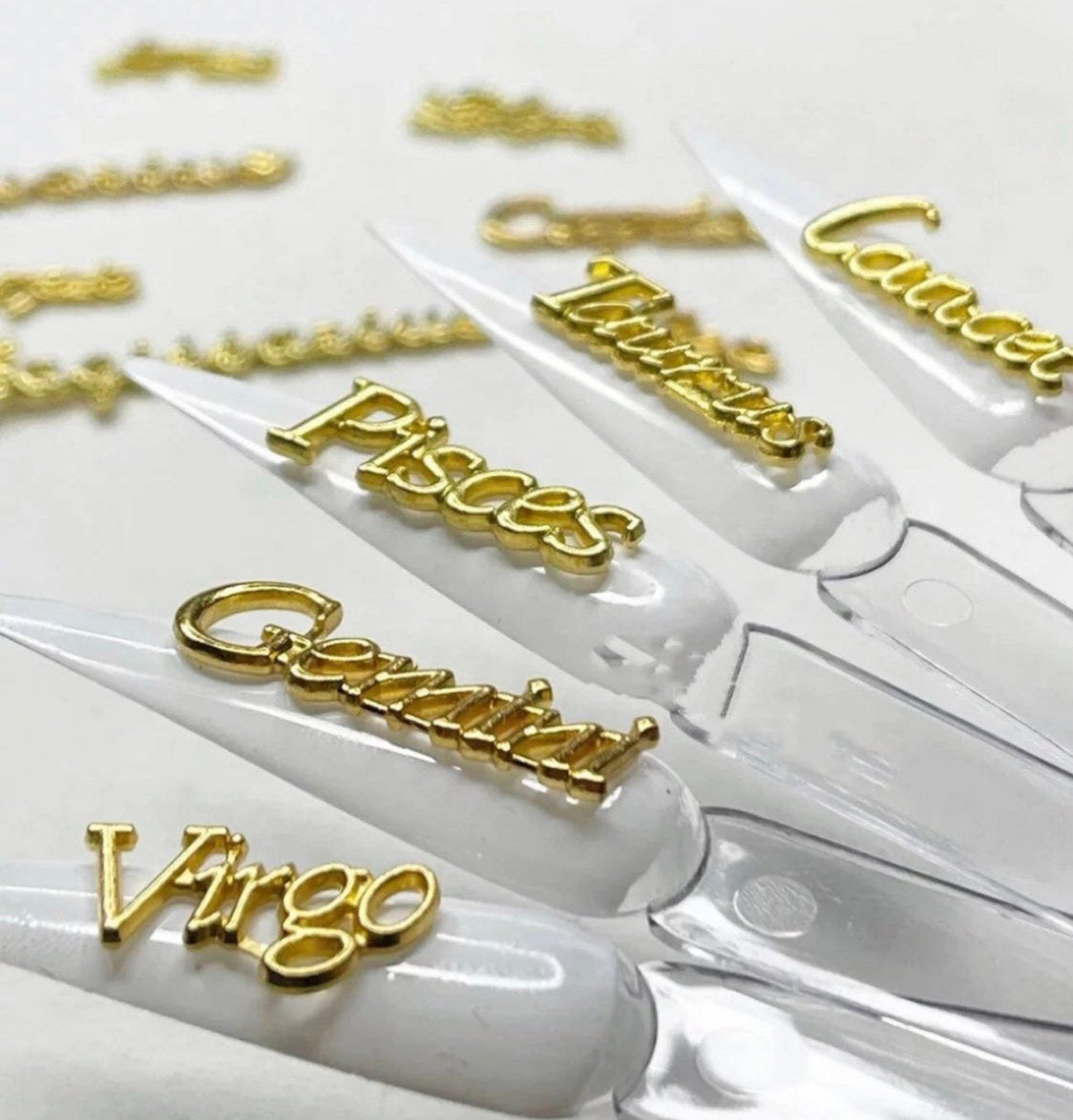 Zodiac Nail Charms | Uniquely Created Bling