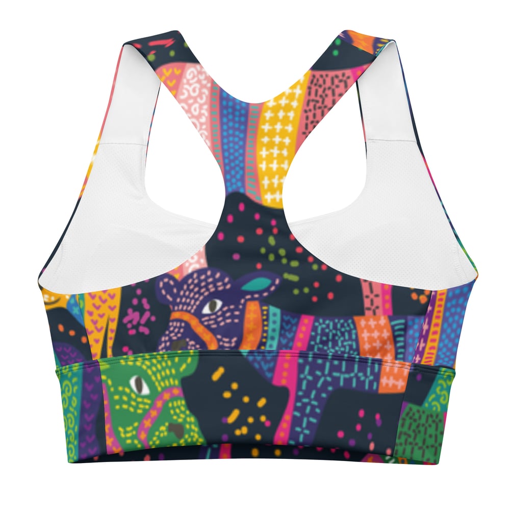 Image of Longline sports bra