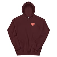 Image 5 of HOT GIRLS HAVE HEART HOODIE - CHEETAH