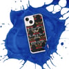 Black and Red BOSSFITTED KEEP EATIN iPhone Case