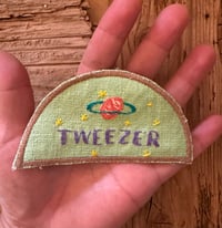 Image 2 of Phish hand stitch patch “ TWEEZER ” 1