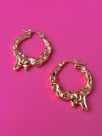 Image 1 of TEXTURED MELTING HOOPS
