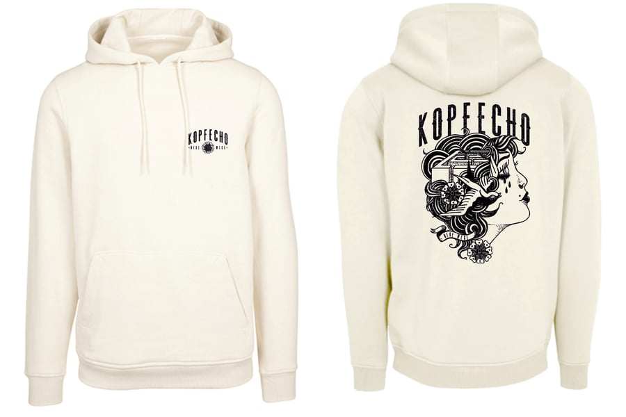 Image of Hoodie - „Kopf“ beige