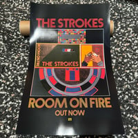 Image 1 of The Strokes 'Room On Fire' Poster