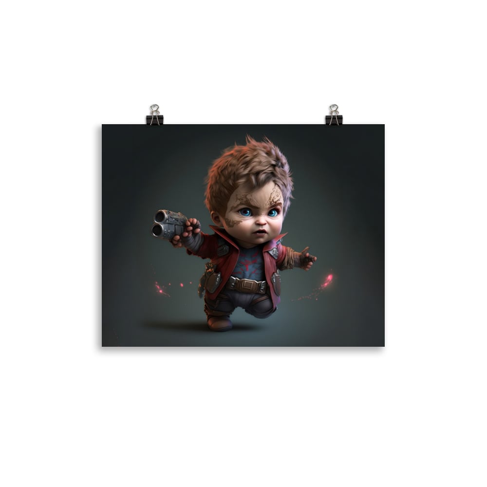 Image of Marvel Babies - Star Lord | Photo paper poster