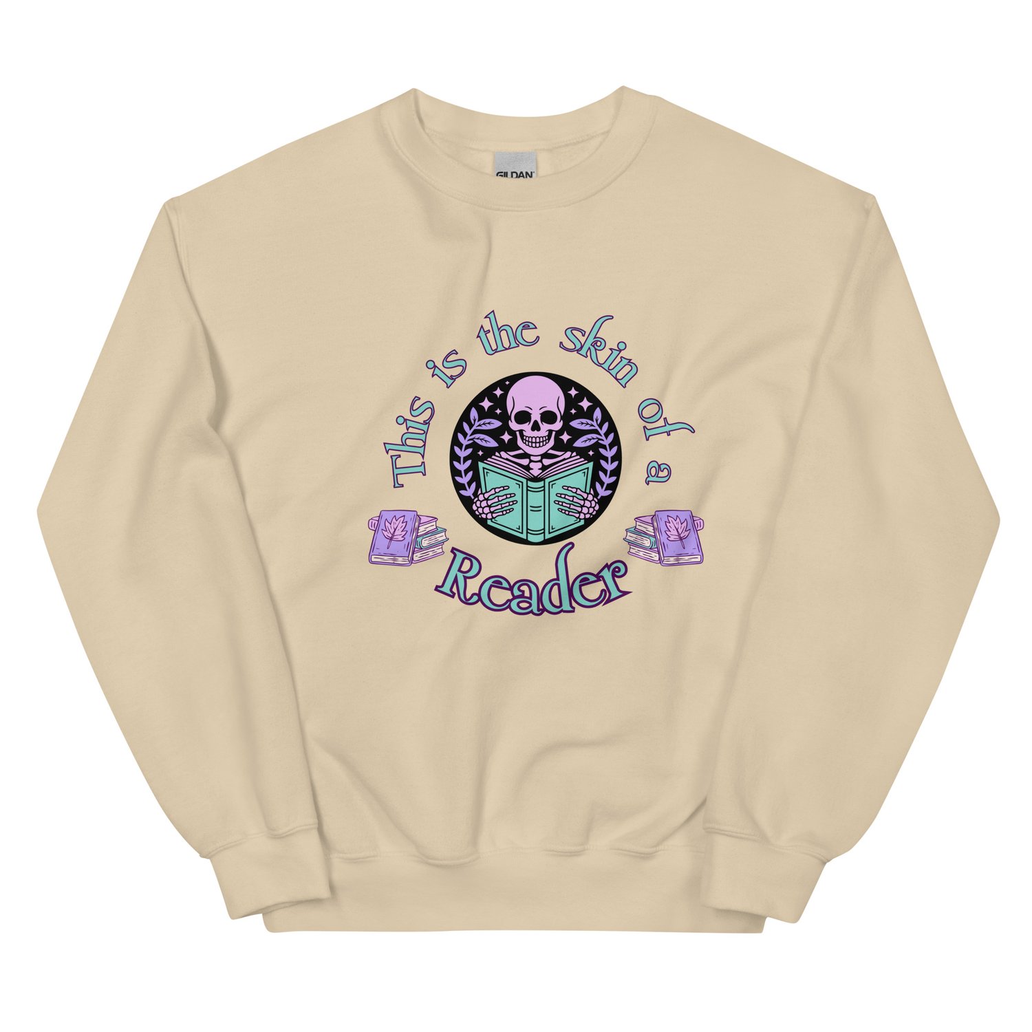 Image of Skin of a reader Unisex Sweatshirt