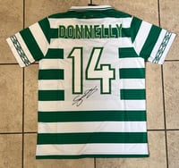 Signed Simon Donnelly Celtic FC Shirt