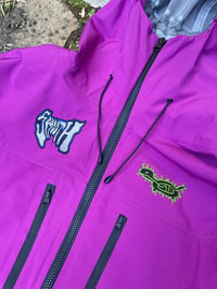 Image of plum shell jacket 