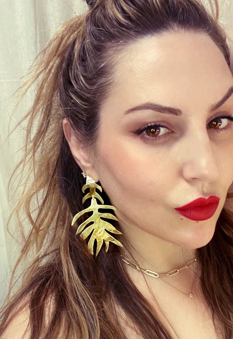 Feuille Earrings Image 2