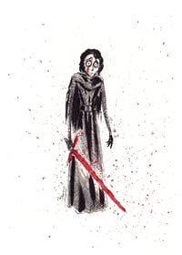 Image 17 of COMPLETE Tim Burton Star Wars Mystery 17 Print Set