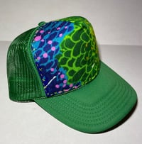 Image 2 of Vintage fabric trucker #V10