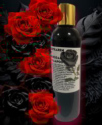 Image 1 of “BLAQUE ROSE” Activated Charcoal Detoxifying Shampoo 8oz 
