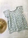 Ready Made Little Blue Flowers Size 12 T Top with free post 