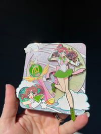 Image 3 of Super Sailor Form Jupiter enamel pin 
