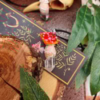 Image 3 of Wisiory - Muchomor z kryształem górskim