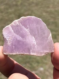Image 2 of Pink Kunzite Slab #2640