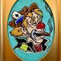 Image 2 of Bummer Clown embroidery