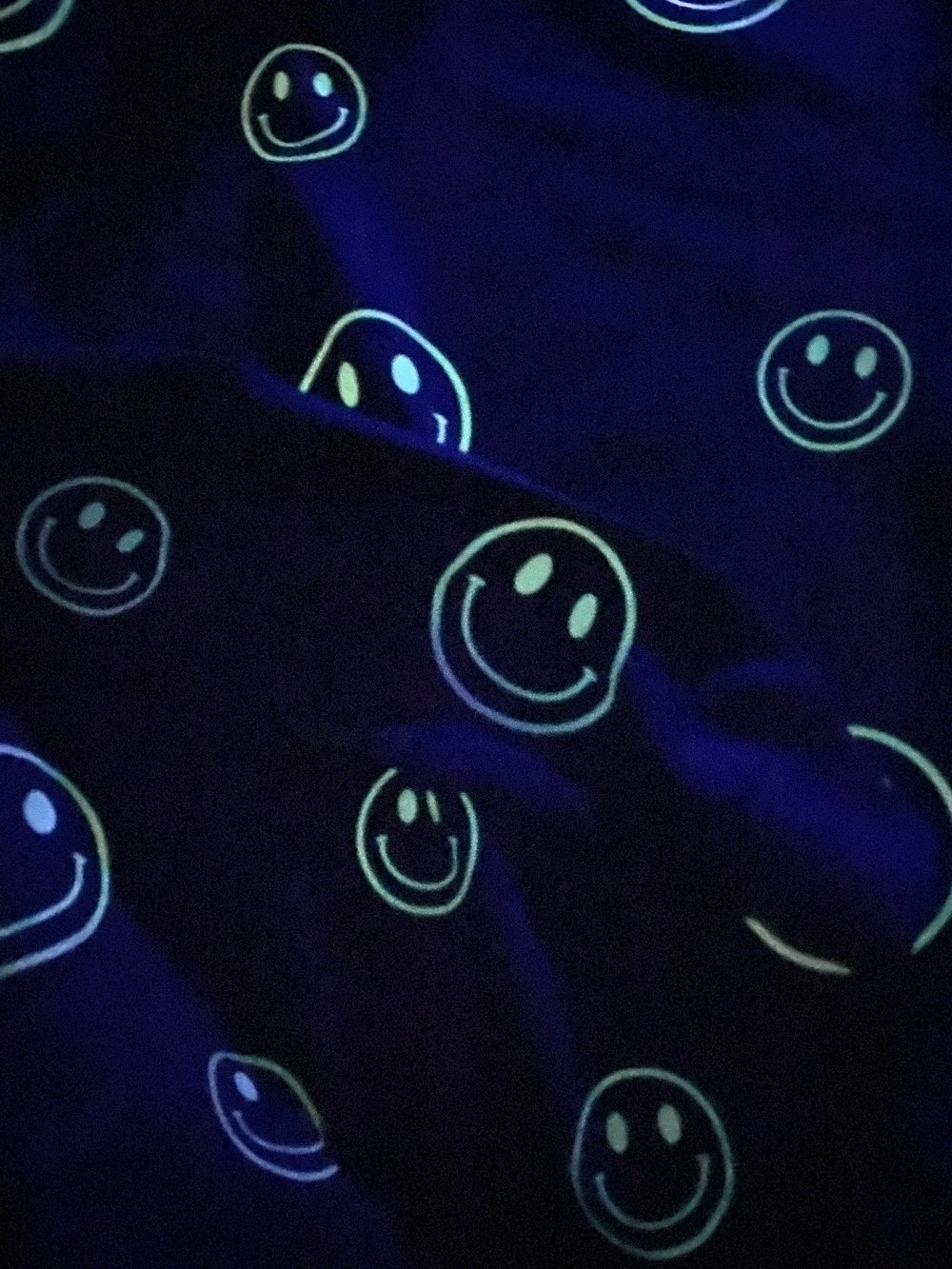 Image of GLOW IN THE DARK happy sweater