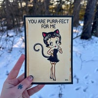 Image of “Purr-fect” Print