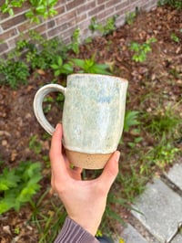 Image 2 of Cutting lady green mug