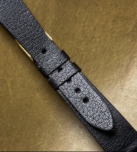 Image 4 of The Thinnest - Premium Goatskin Extra Thin Watch Strap - Black