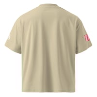 Image 18 of Unisex USA 250 Hellfish Haven organic oversized high neck t-shirt