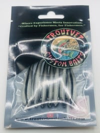 Black Silver Pearl Minnow 7 pcs