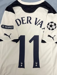 Image 1 of Tottenham Hotspur “VAN DER VAART 11” 2010/11 Home Cup Shirt + patches (S)