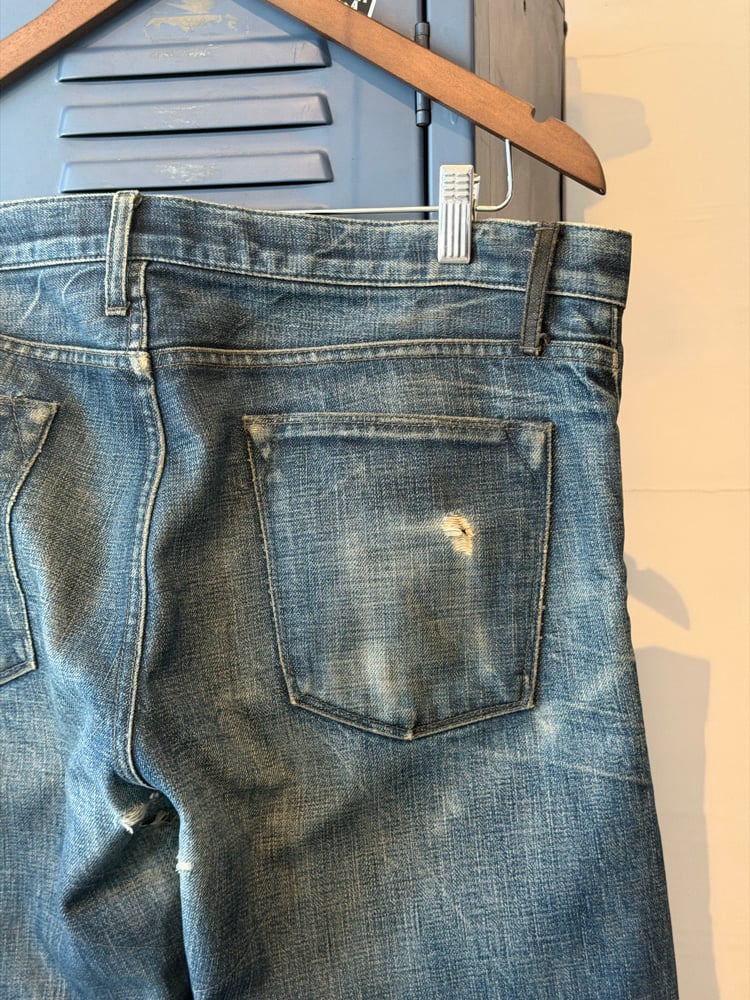 Image of Helmut Lang Selvedge Blue Denim