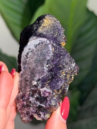 Image 5 of SUGARY IRIDESCENT IRON STAINED FLUORITE -CHINA-