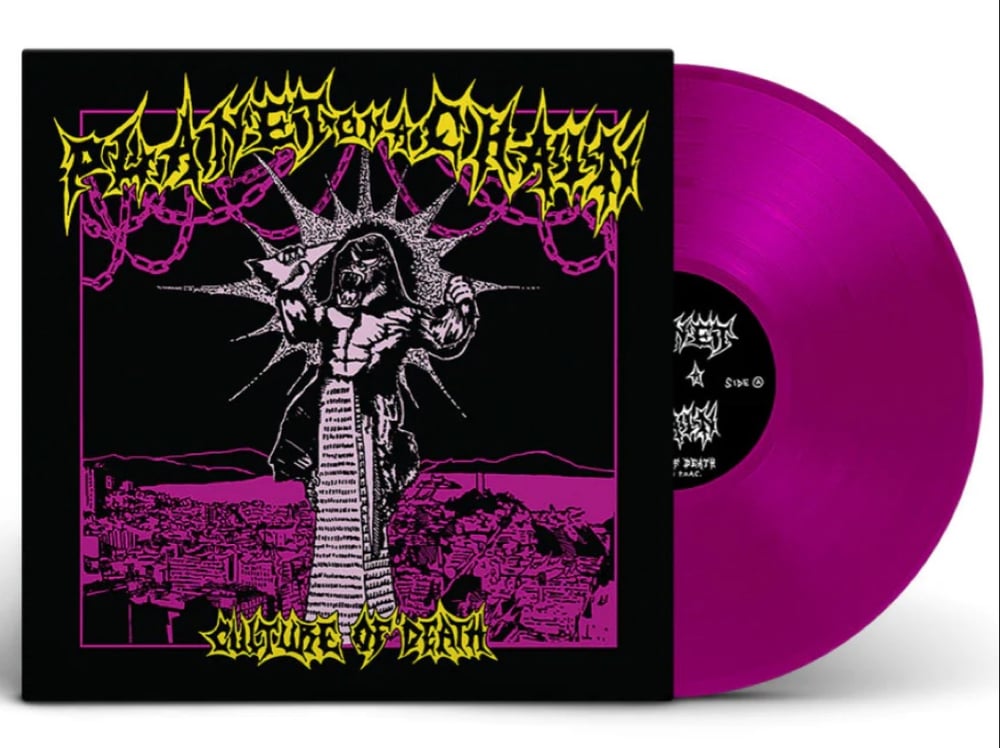 Image of Planet On A Chain - "Culture Of Death" LP (Violet)