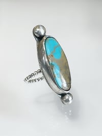 Image 1 of Kingman Turquoise Ring #11