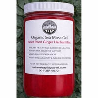Organic Sea Moss Gel Beet Root Ginger Herbal Mix
