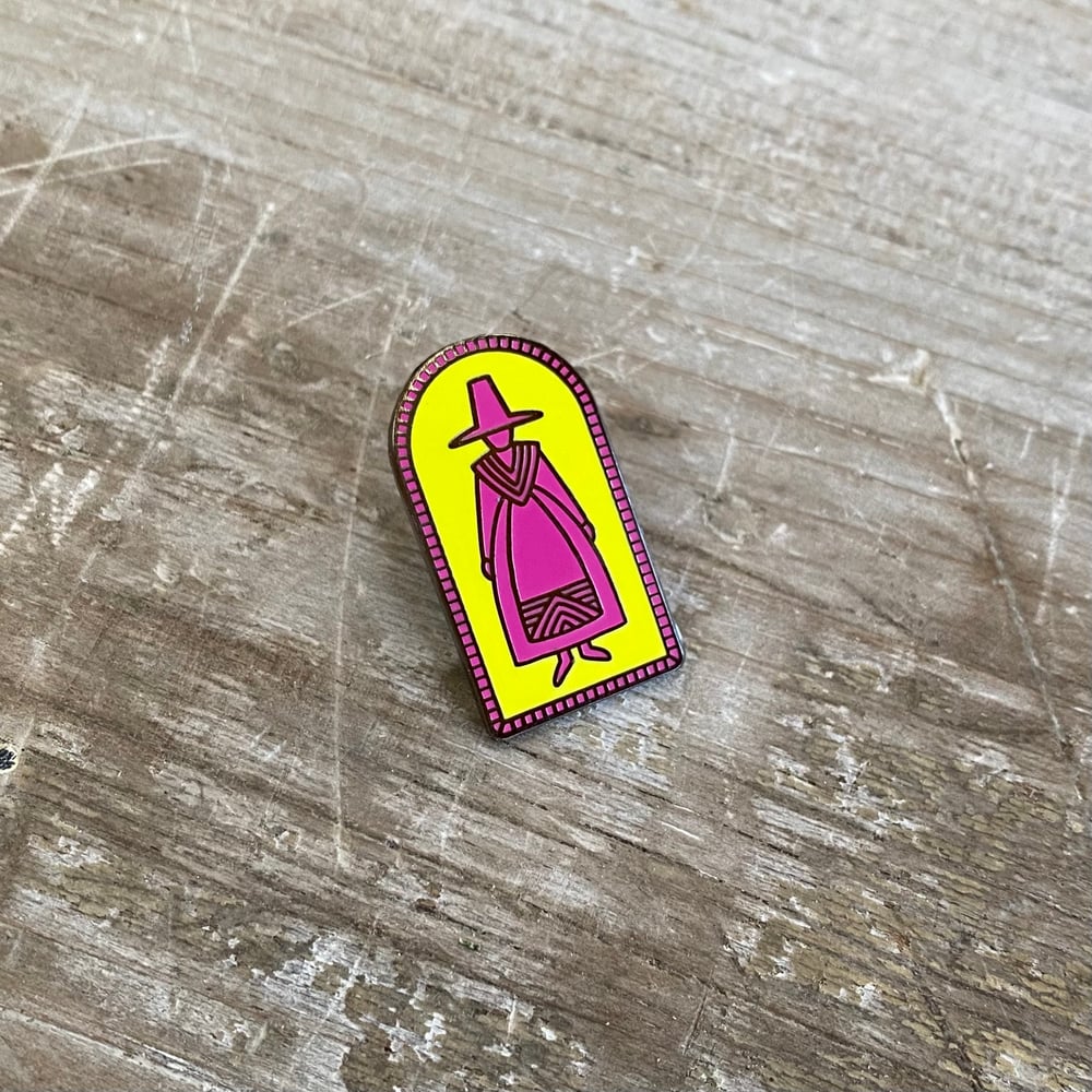 Image of Limited Edition Welsh Lady Pin