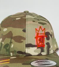 Image 2 of LTS Camo Logo SnapBacks
