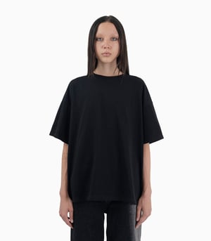 Image of PROTÉMOA - Black Relaxed T-Shirt 