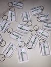 The Vegan way  key chain