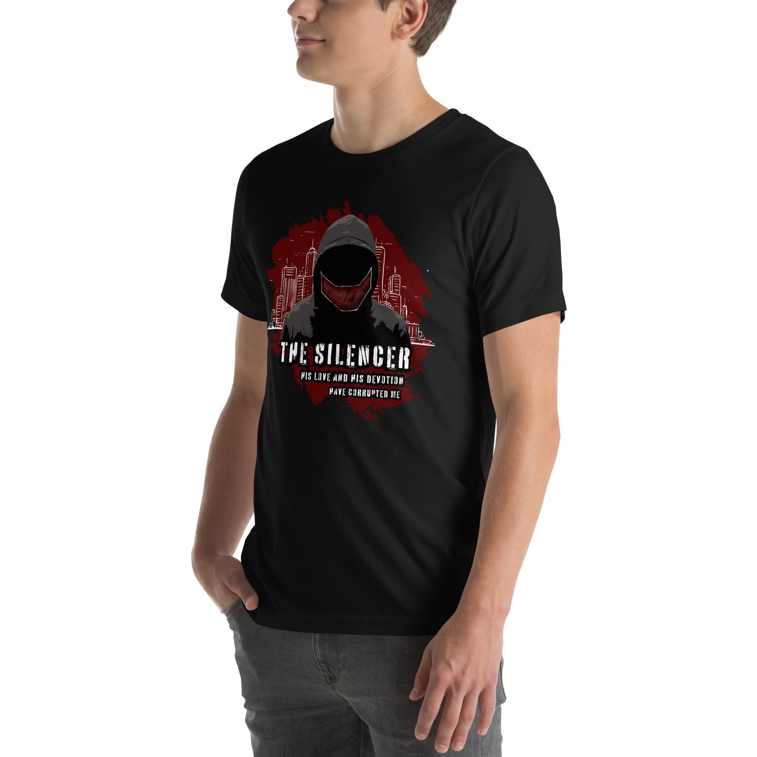 Image of The silencer officially licensed  under your scars Unisex t-shirt 