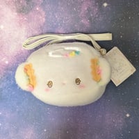 Sanrio Japan Cogimyun Angel Dance Party Face Shaped Pouchette