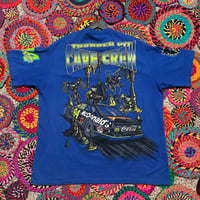Image 2 of 1995 Bill Elliot Thunderbat AOP Blue Size XXL 27x31 (Fits XXL-XXXL)